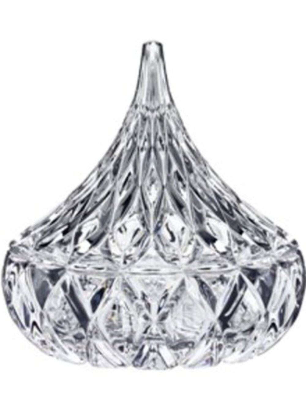 Crystal Hersheys Kiss Candy Jar